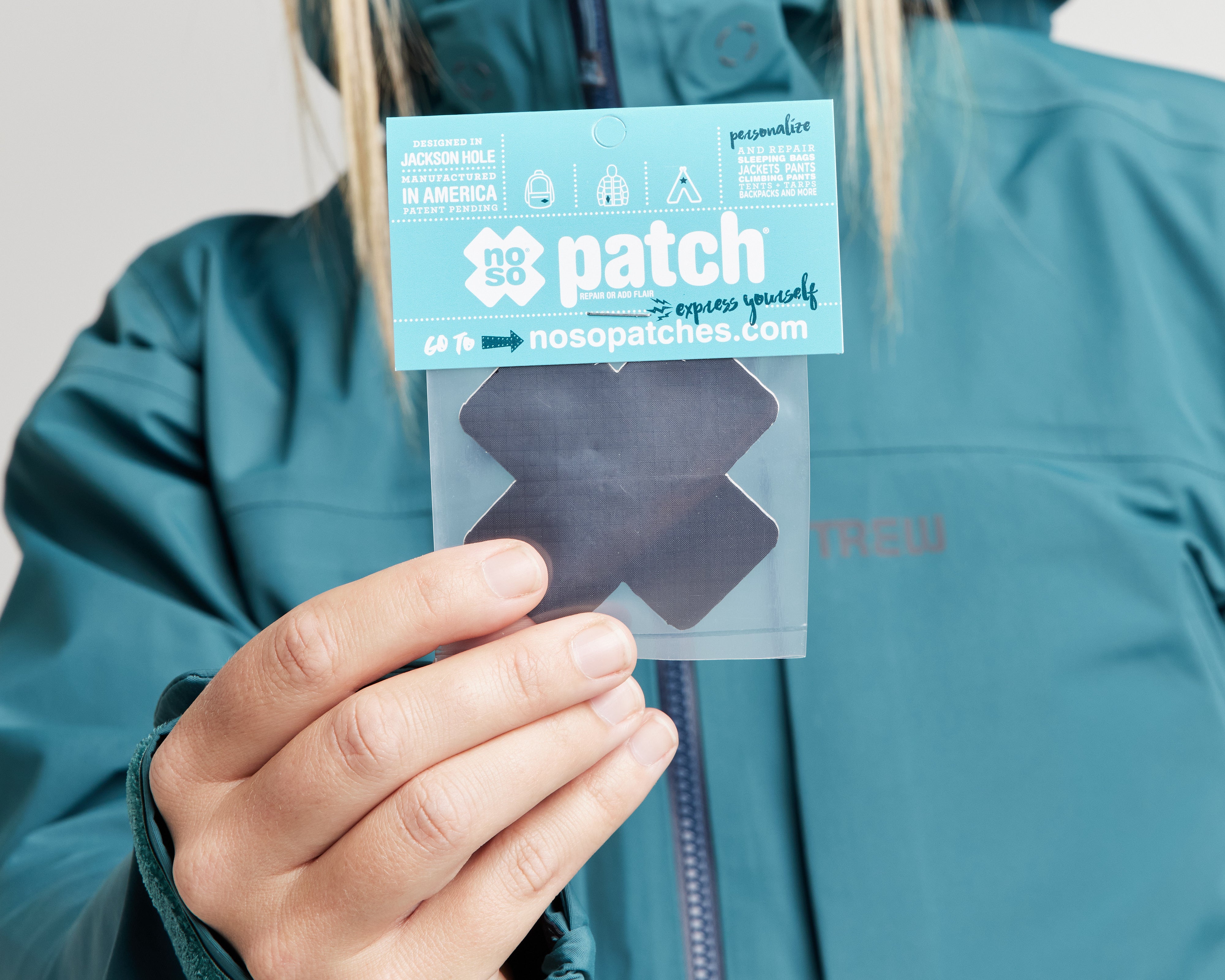 Ski Jacket Repair Patch