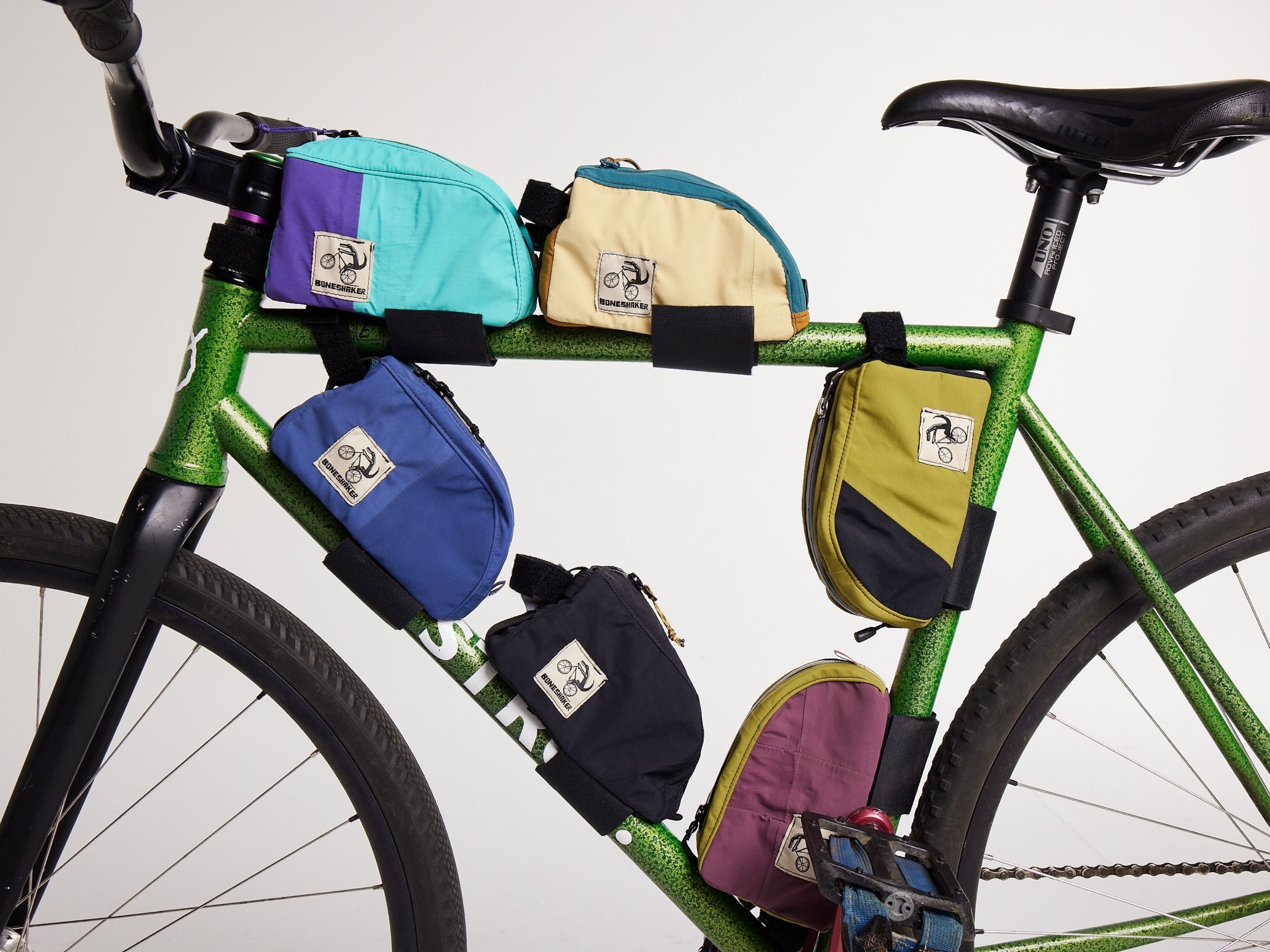 THE AFTERLIFE x BONESHAKER BIKE BAGS