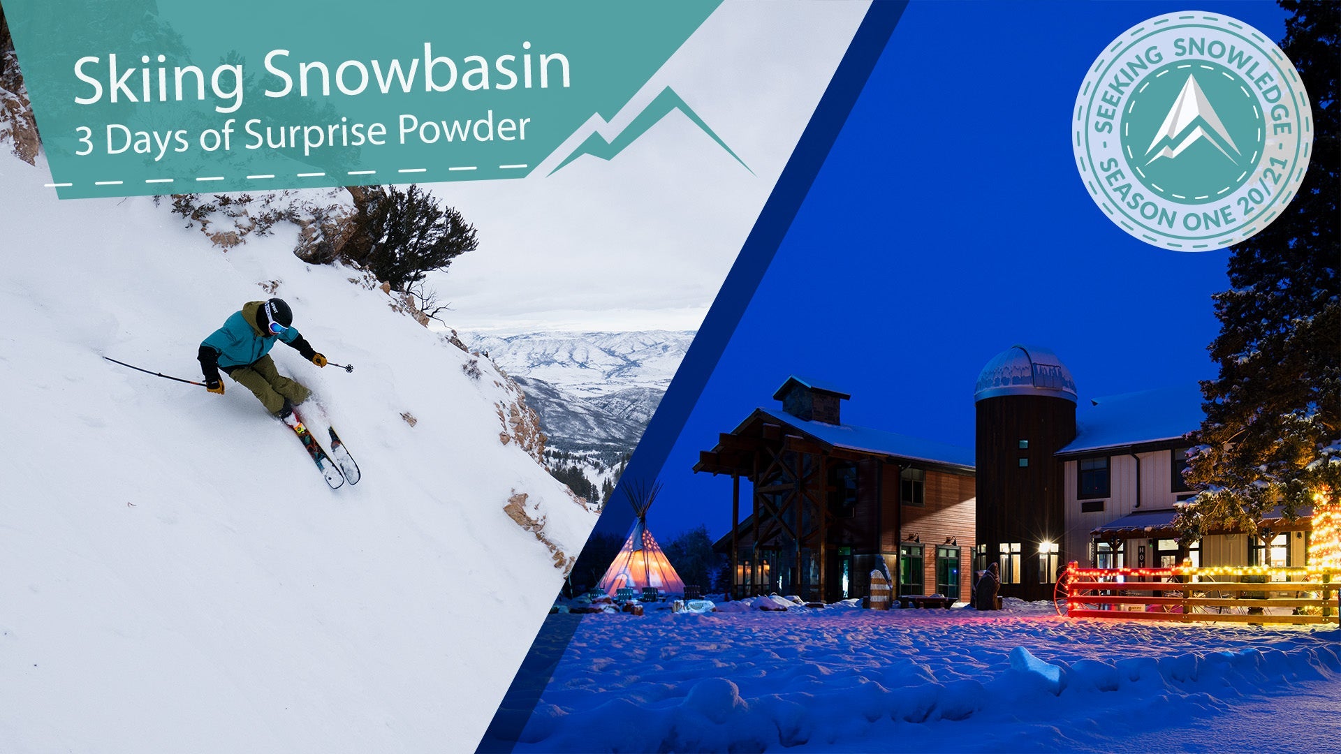 An Unexpected Pow Mission to Snowbasin, Utah with Snowledge