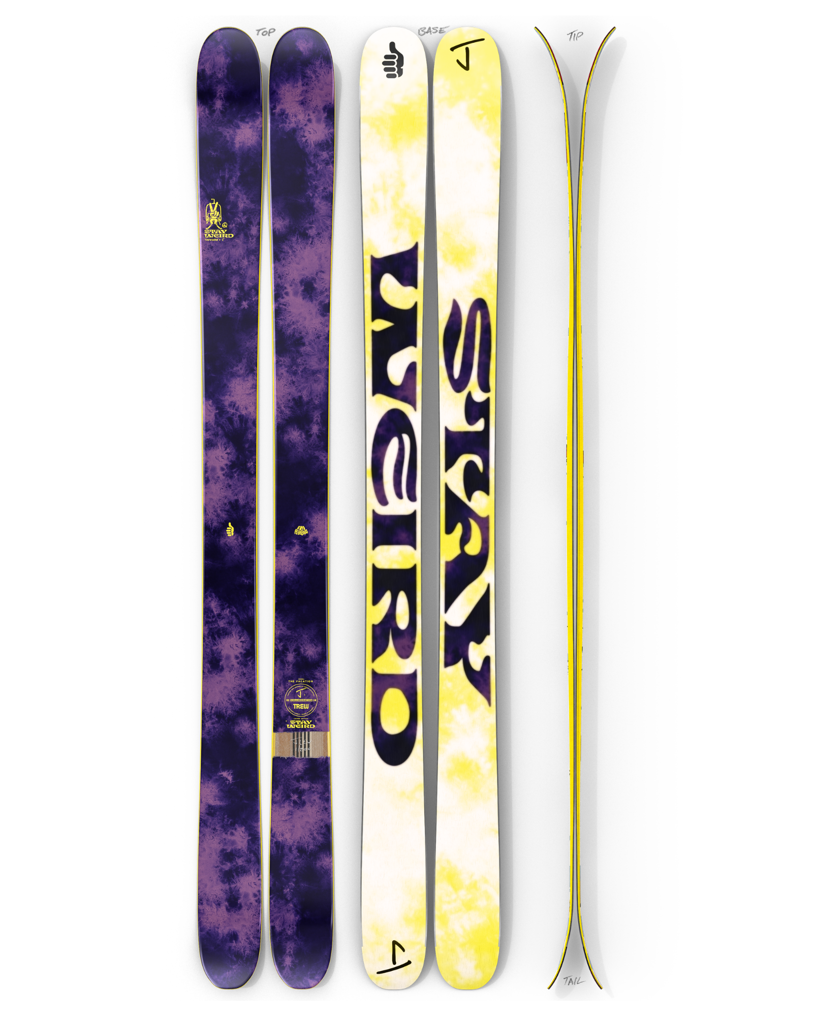 J x TREW "STAY WEIRD" Vacation Ski