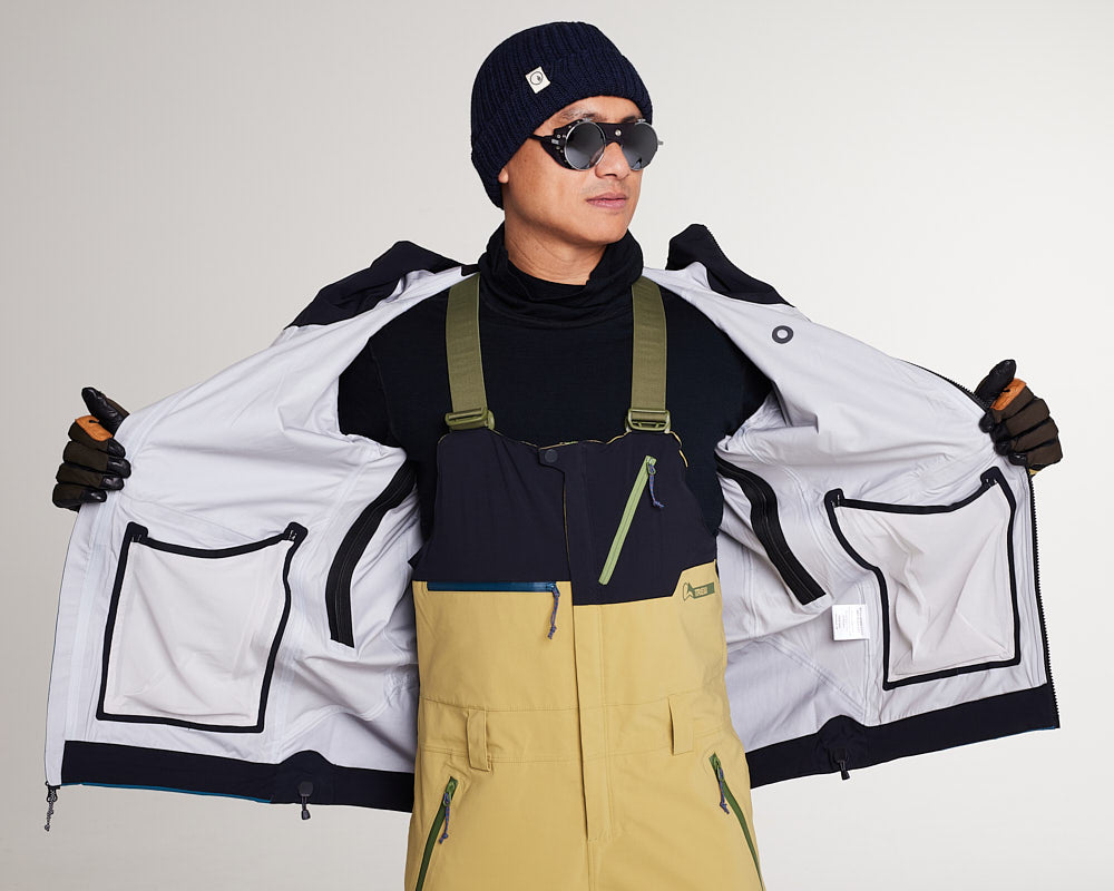 【美品】KALAK SKIWEAR リアルツリーカモ スキーウェア 紺 XL Backcountry Ski Jacket | Capow Unisex – TREW Gear