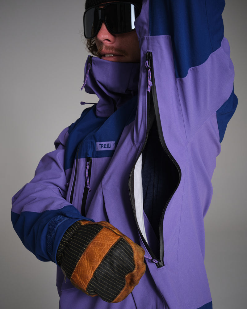 Men's 3L Ski Jacket | Cosmic PRIMO – TREW Gear