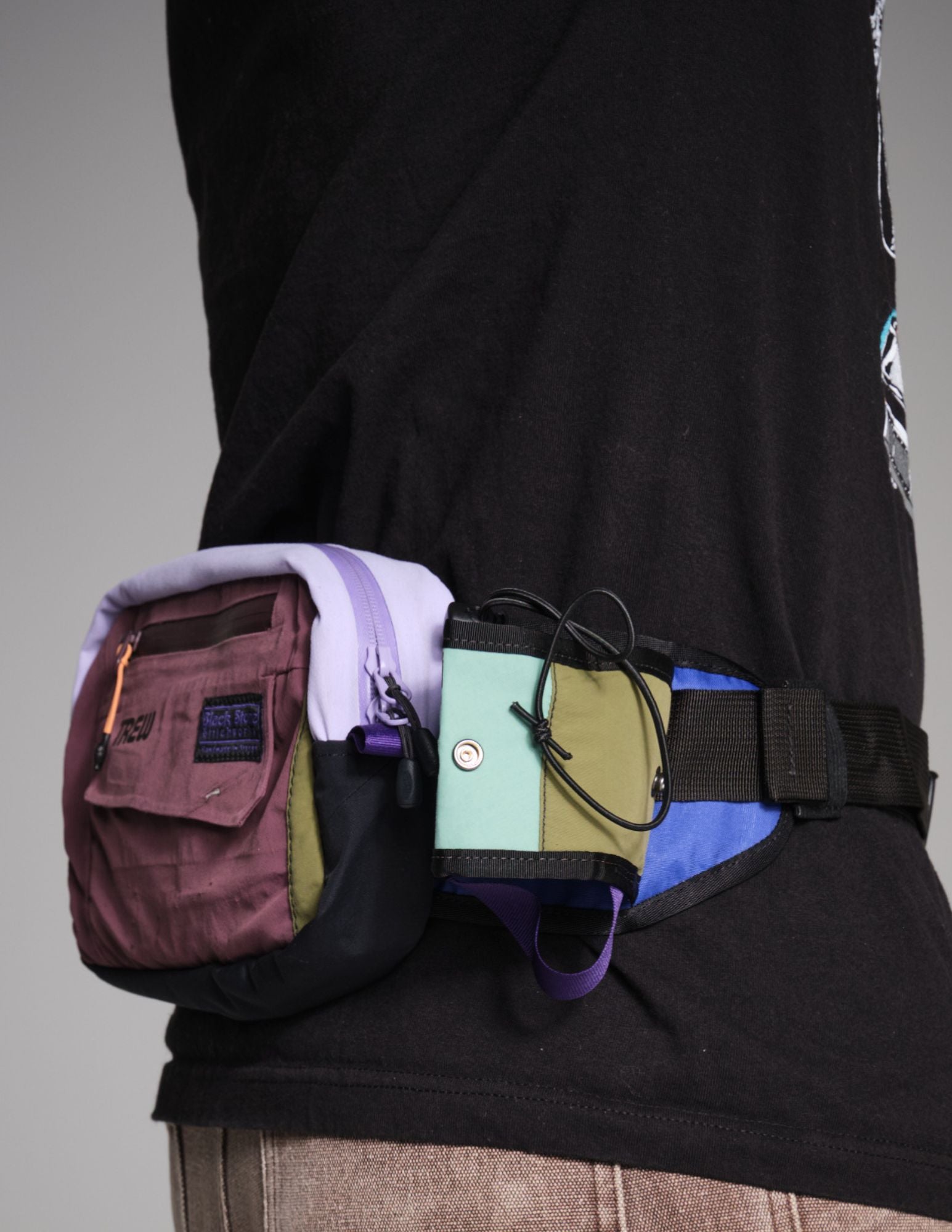 [AFTERLIFE] Upcycled Two Many Trails Hip Pack