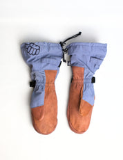 L Bachelor Blue Mitt