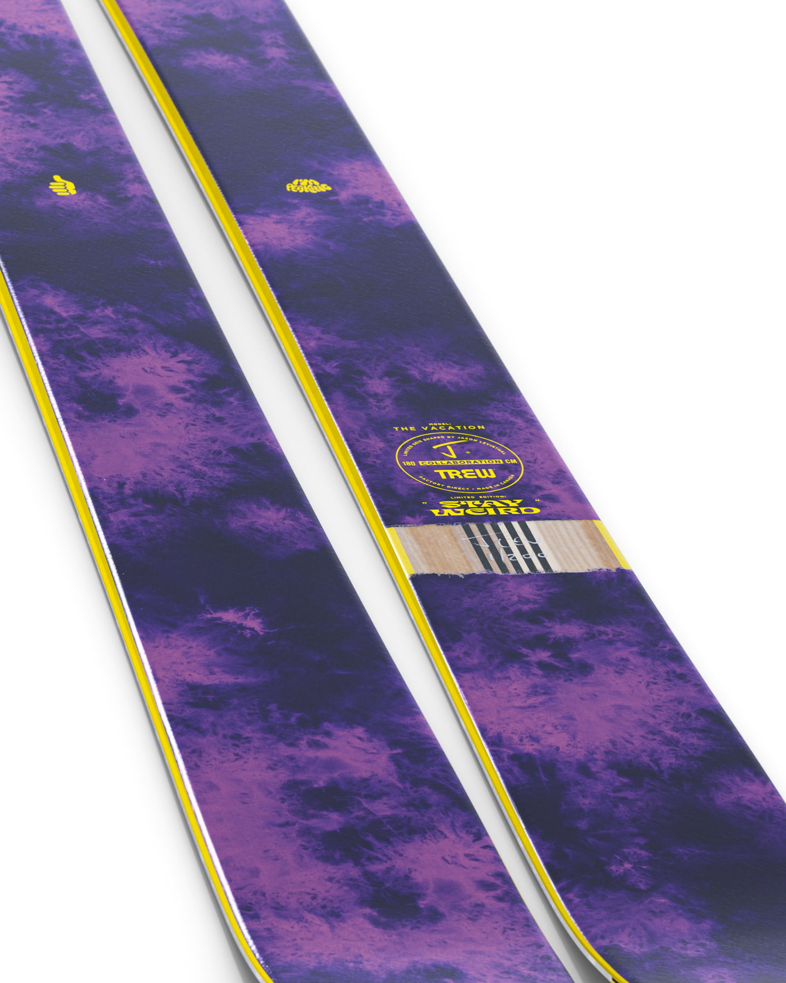 J x TREW "STAY WEIRD" Vacation Ski