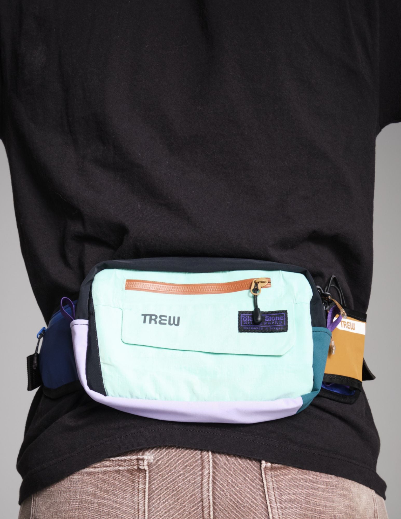 [AFTERLIFE] Upcycled Two Many Trails Hip Pack