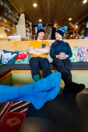 Chaussette de neige en laine mérinos Nuyarn