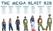 Kids Mega Blast Bib