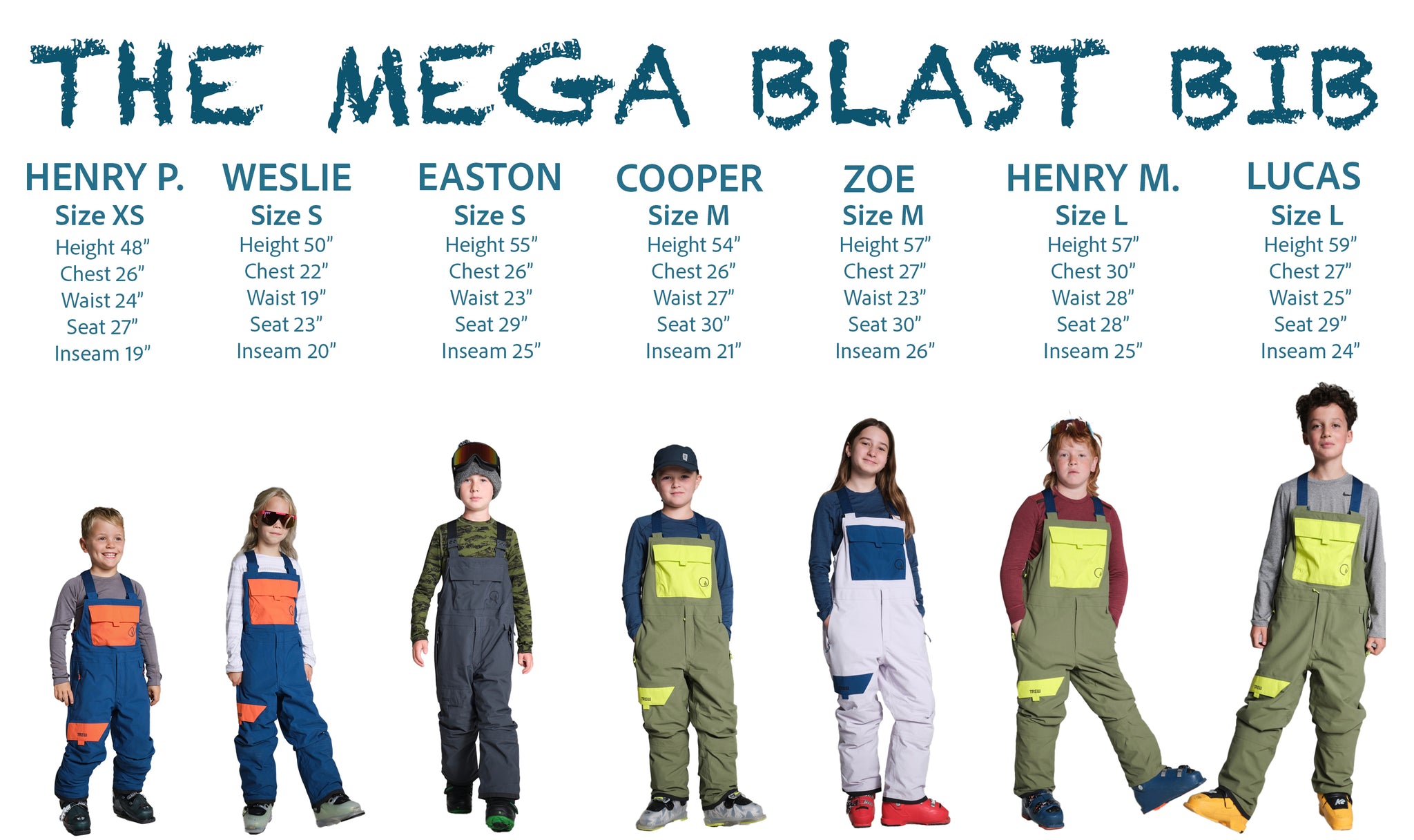 Kids Mega Blast Bib